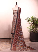 Bin Saeed Digital Printed Cotton 3 Piece Unstitched Suit BS25DPC D-ALL36